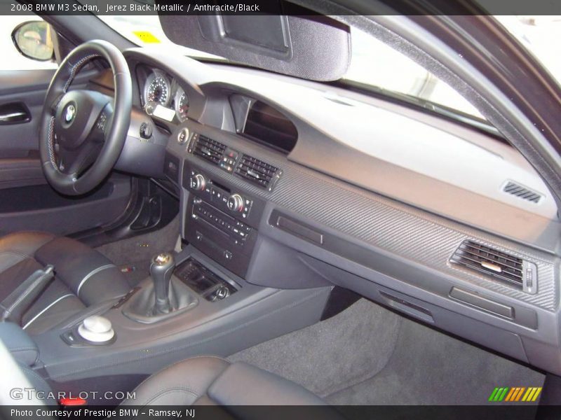 Jerez Black Metallic / Anthracite/Black 2008 BMW M3 Sedan