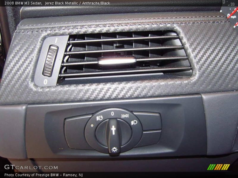 Jerez Black Metallic / Anthracite/Black 2008 BMW M3 Sedan