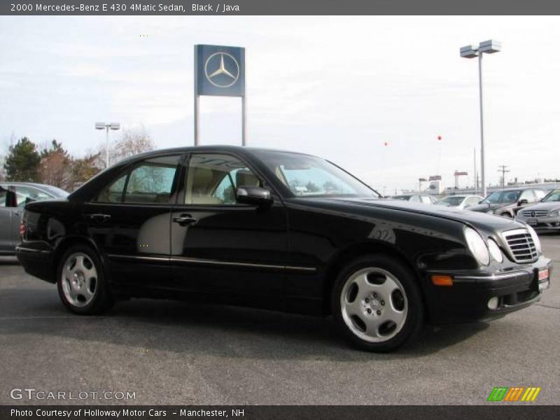 Black / Java 2000 Mercedes-Benz E 430 4Matic Sedan