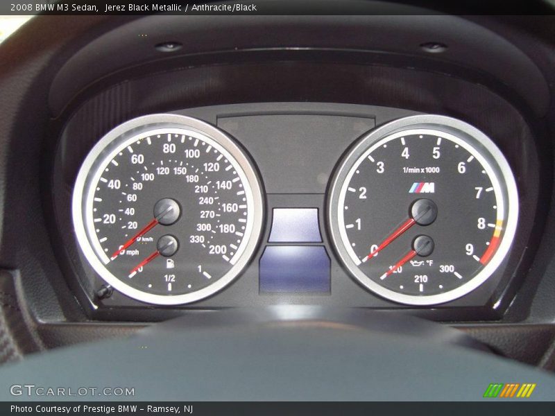 Jerez Black Metallic / Anthracite/Black 2008 BMW M3 Sedan