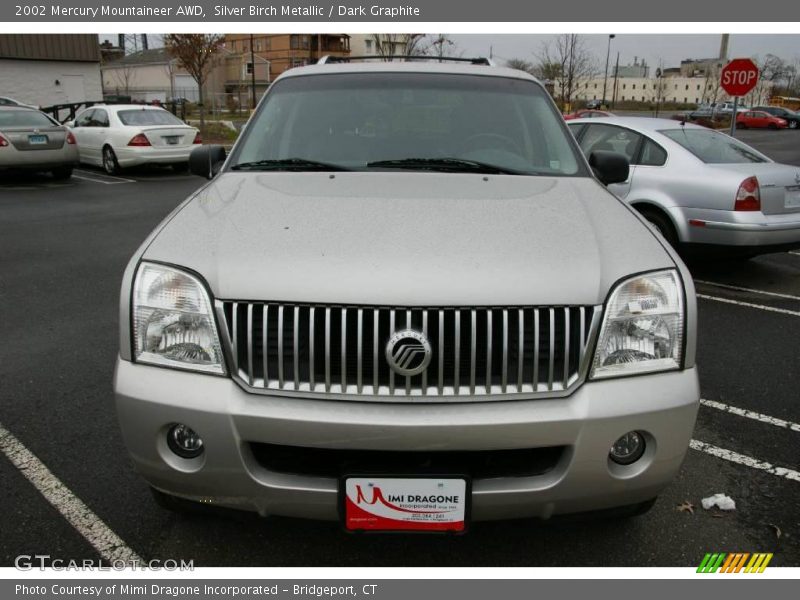 Silver Birch Metallic / Dark Graphite 2002 Mercury Mountaineer AWD