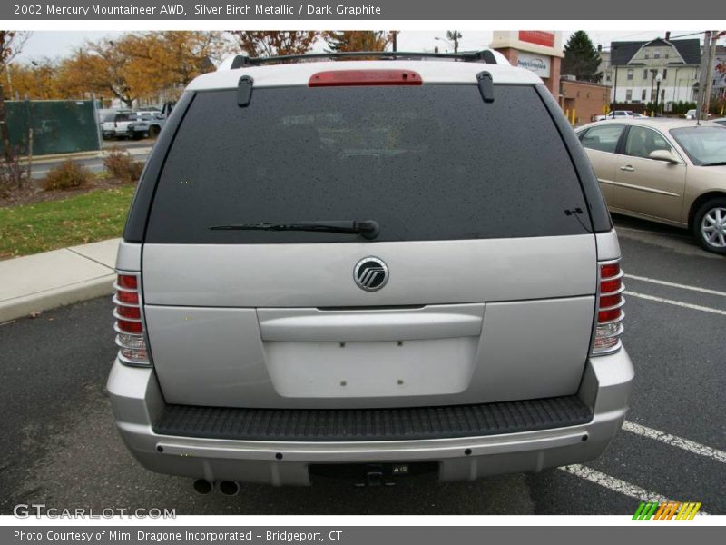 Silver Birch Metallic / Dark Graphite 2002 Mercury Mountaineer AWD