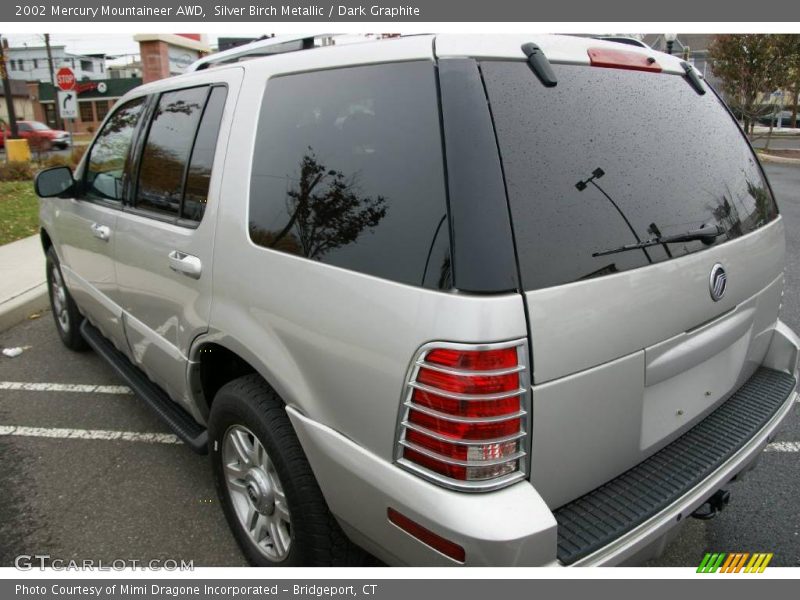 Silver Birch Metallic / Dark Graphite 2002 Mercury Mountaineer AWD