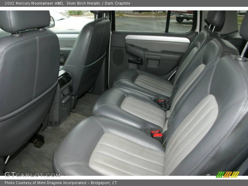 Silver Birch Metallic / Dark Graphite 2002 Mercury Mountaineer AWD