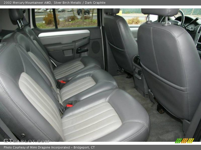 Silver Birch Metallic / Dark Graphite 2002 Mercury Mountaineer AWD