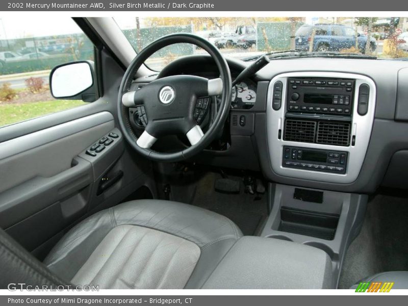 Silver Birch Metallic / Dark Graphite 2002 Mercury Mountaineer AWD