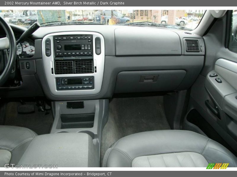 Silver Birch Metallic / Dark Graphite 2002 Mercury Mountaineer AWD