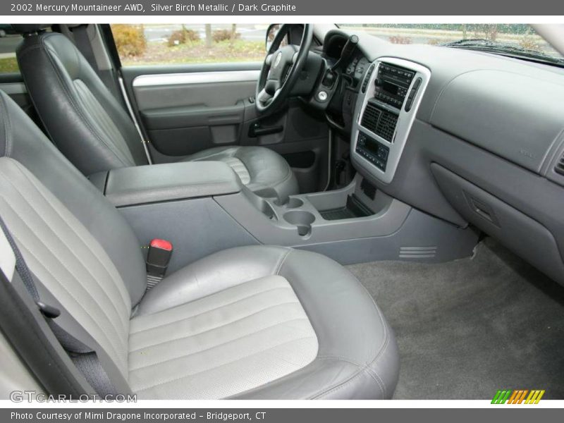 Silver Birch Metallic / Dark Graphite 2002 Mercury Mountaineer AWD
