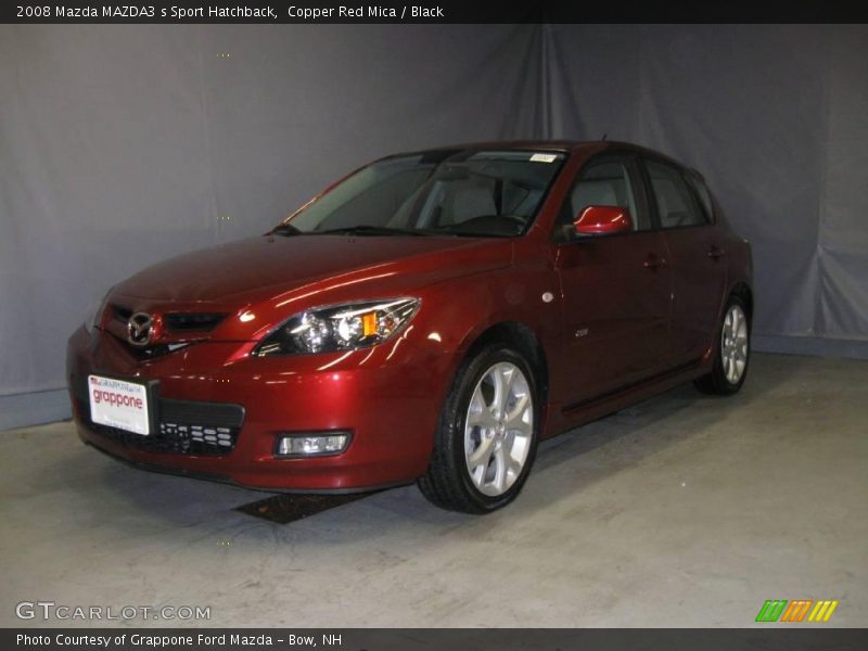 Copper Red Mica / Black 2008 Mazda MAZDA3 s Sport Hatchback