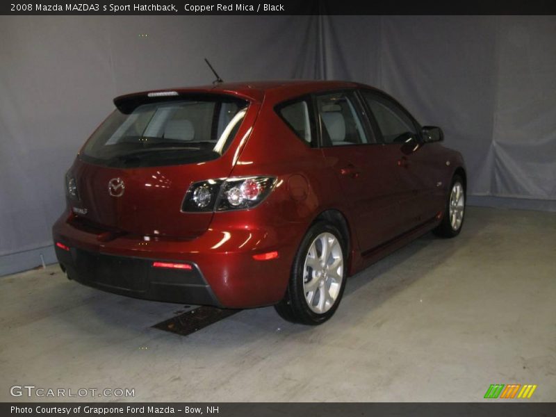Copper Red Mica / Black 2008 Mazda MAZDA3 s Sport Hatchback