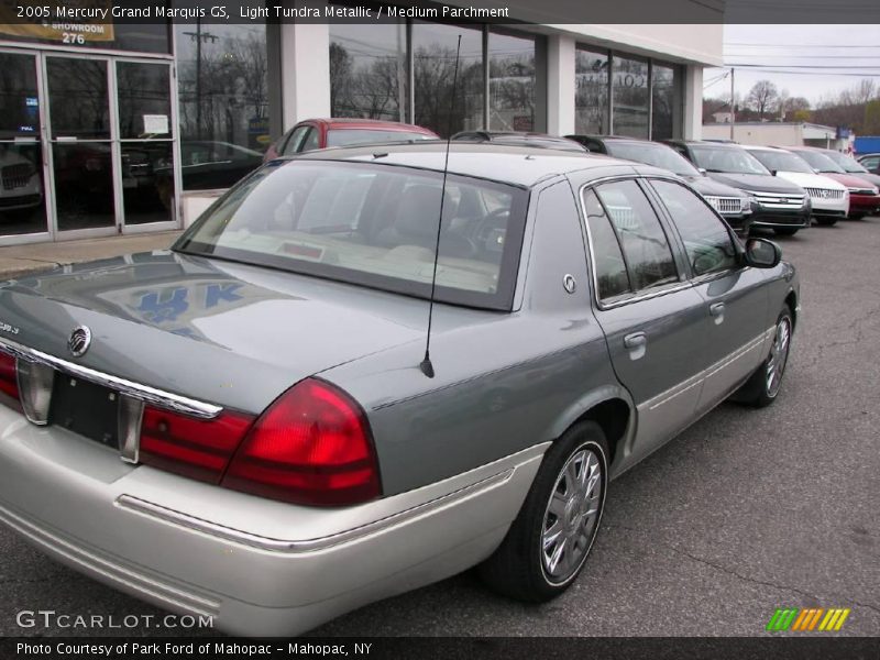 Light Tundra Metallic / Medium Parchment 2005 Mercury Grand Marquis GS