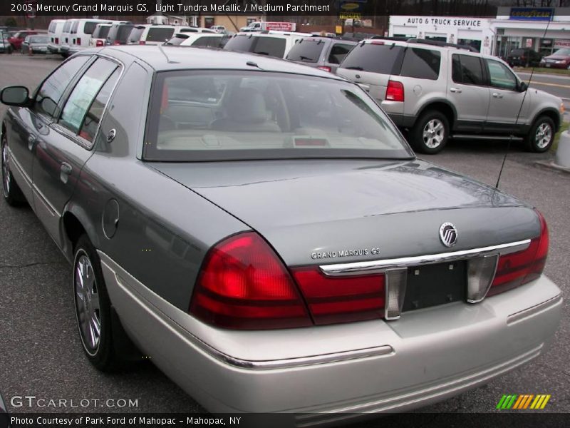 Light Tundra Metallic / Medium Parchment 2005 Mercury Grand Marquis GS