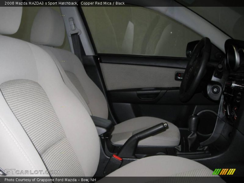 Copper Red Mica / Black 2008 Mazda MAZDA3 s Sport Hatchback