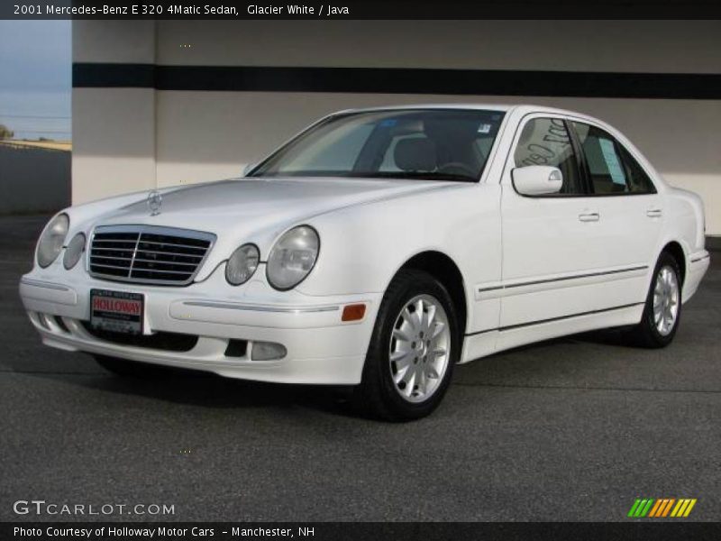 Glacier White / Java 2001 Mercedes-Benz E 320 4Matic Sedan