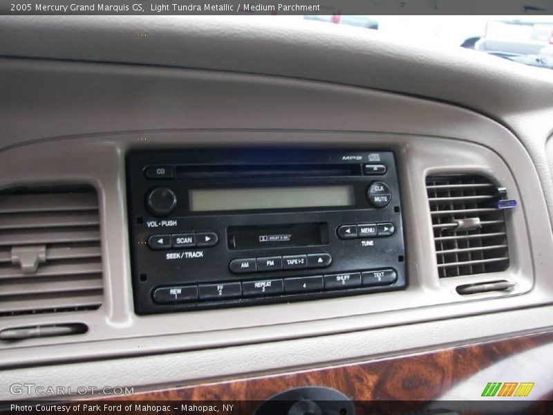 Light Tundra Metallic / Medium Parchment 2005 Mercury Grand Marquis GS