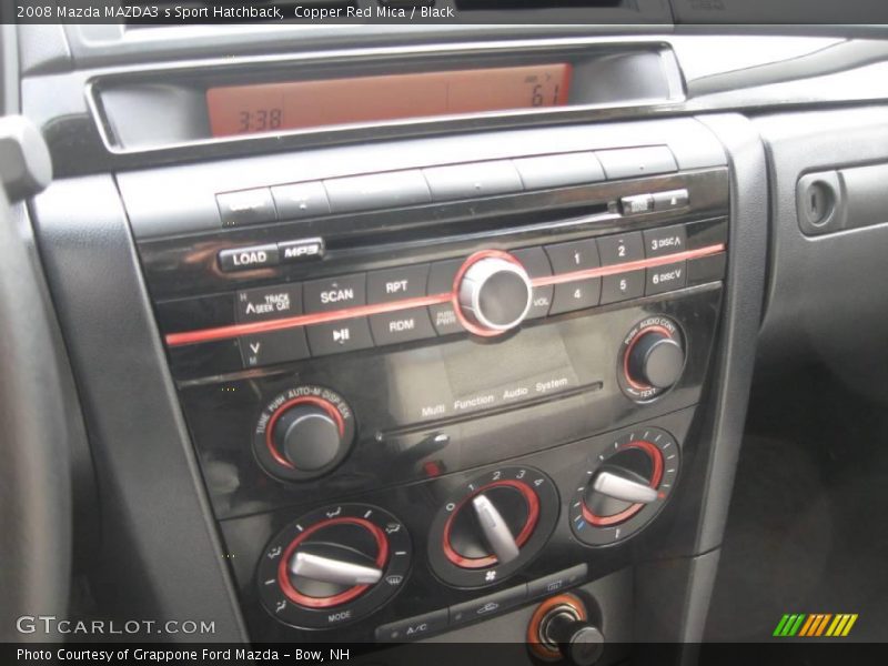 Copper Red Mica / Black 2008 Mazda MAZDA3 s Sport Hatchback