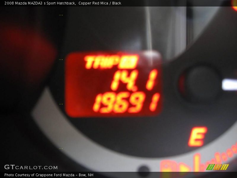 Copper Red Mica / Black 2008 Mazda MAZDA3 s Sport Hatchback