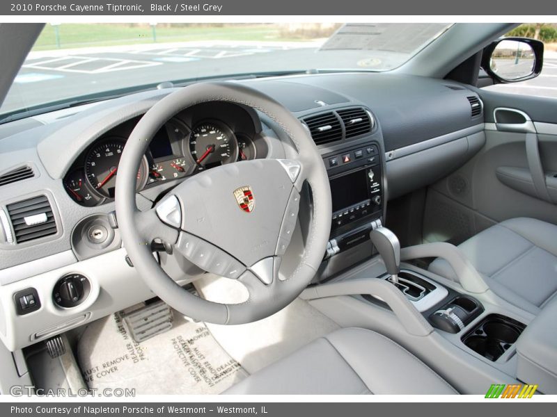 Black / Steel Grey 2010 Porsche Cayenne Tiptronic