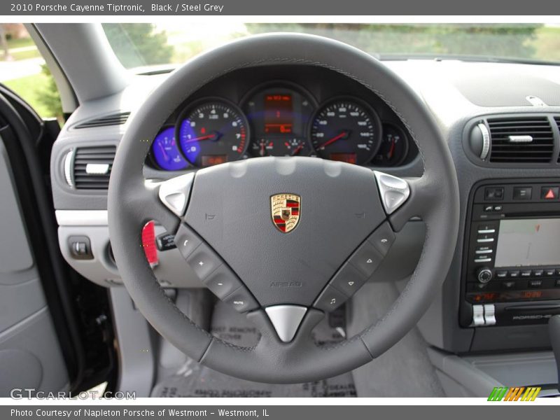 Black / Steel Grey 2010 Porsche Cayenne Tiptronic