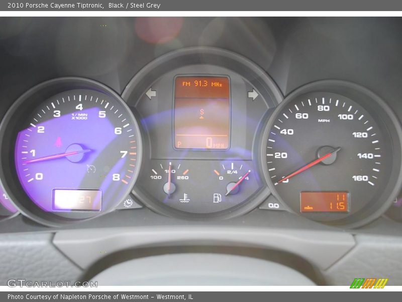 Black / Steel Grey 2010 Porsche Cayenne Tiptronic
