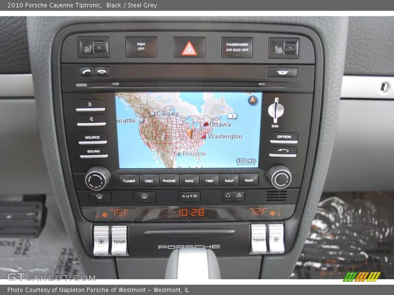 Black / Steel Grey 2010 Porsche Cayenne Tiptronic