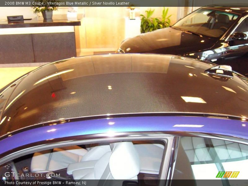 Interlagos Blue Metallic / Silver Novillo Leather 2008 BMW M3 Coupe