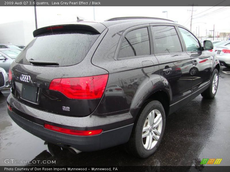Lava Grey Pearl Effect / Black 2009 Audi Q7 3.6 quattro