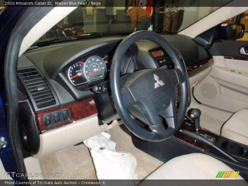 Maizen Blue Pearl / Beige 2009 Mitsubishi Galant ES
