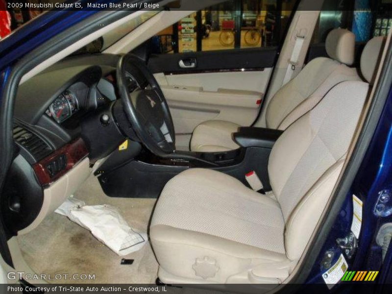 Maizen Blue Pearl / Beige 2009 Mitsubishi Galant ES
