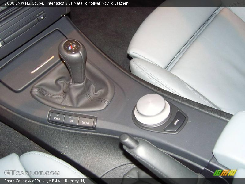 Interlagos Blue Metallic / Silver Novillo Leather 2008 BMW M3 Coupe