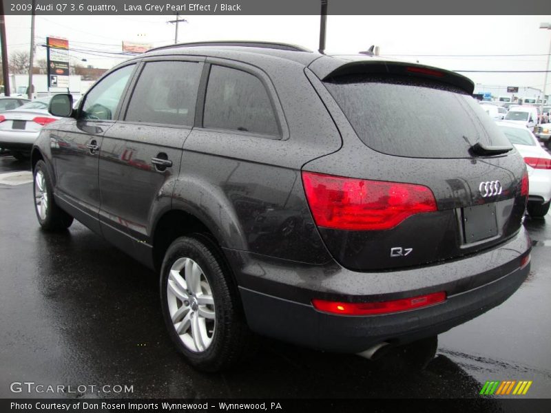 Lava Grey Pearl Effect / Black 2009 Audi Q7 3.6 quattro