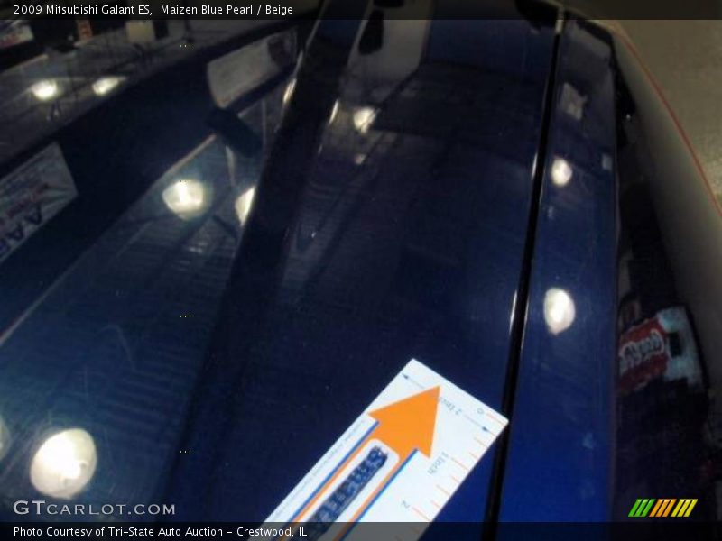 Maizen Blue Pearl / Beige 2009 Mitsubishi Galant ES