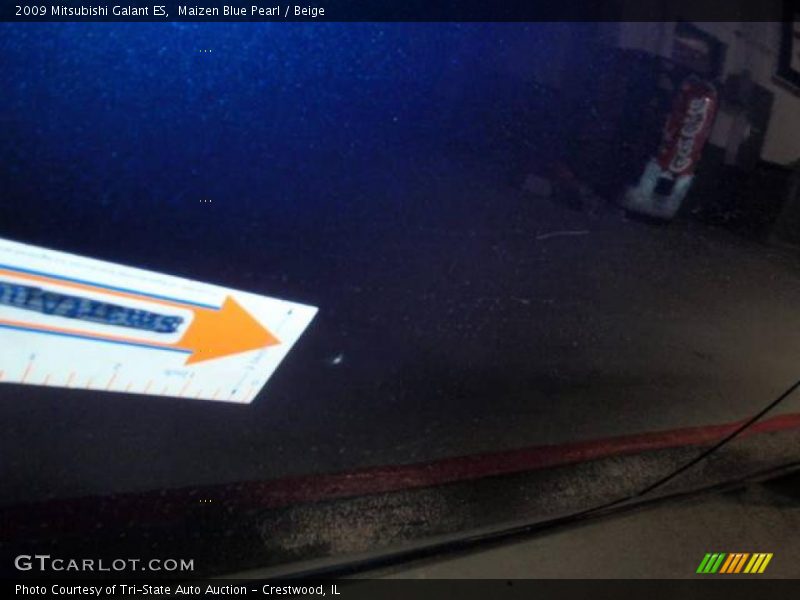Maizen Blue Pearl / Beige 2009 Mitsubishi Galant ES