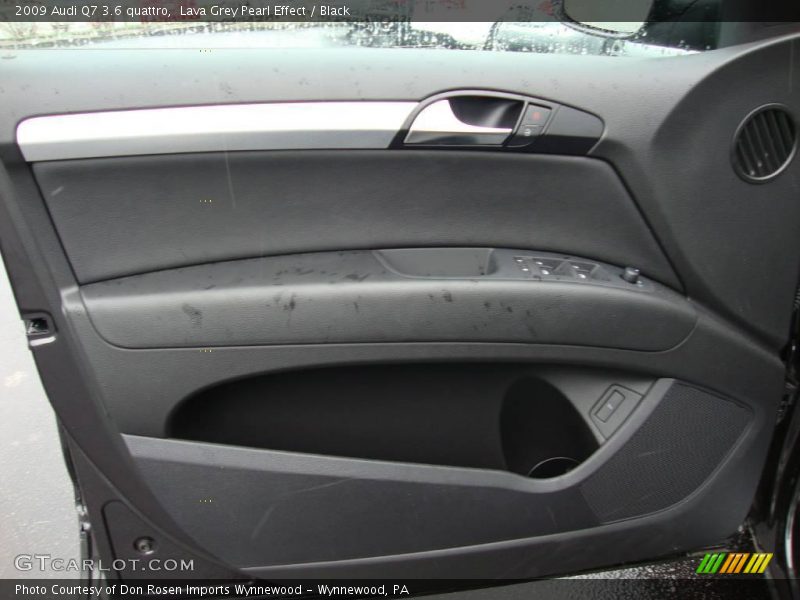 Lava Grey Pearl Effect / Black 2009 Audi Q7 3.6 quattro