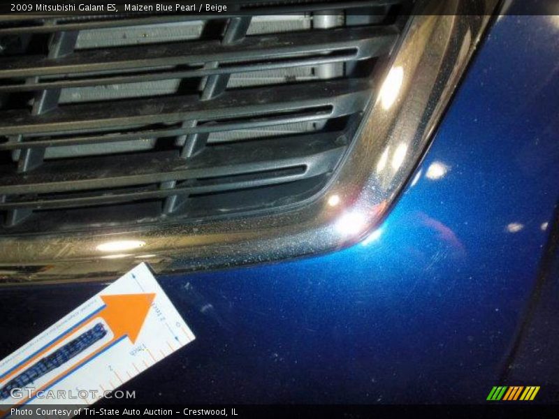 Maizen Blue Pearl / Beige 2009 Mitsubishi Galant ES