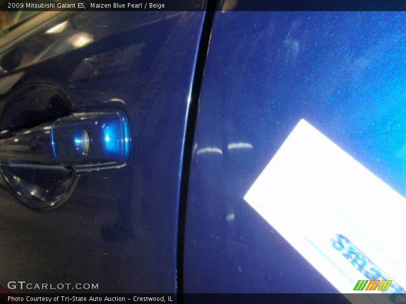 Maizen Blue Pearl / Beige 2009 Mitsubishi Galant ES