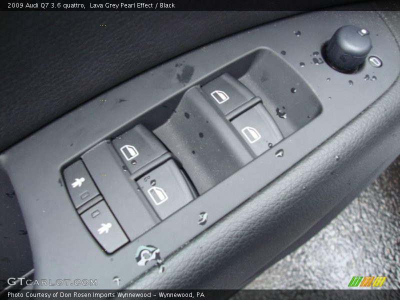 Lava Grey Pearl Effect / Black 2009 Audi Q7 3.6 quattro