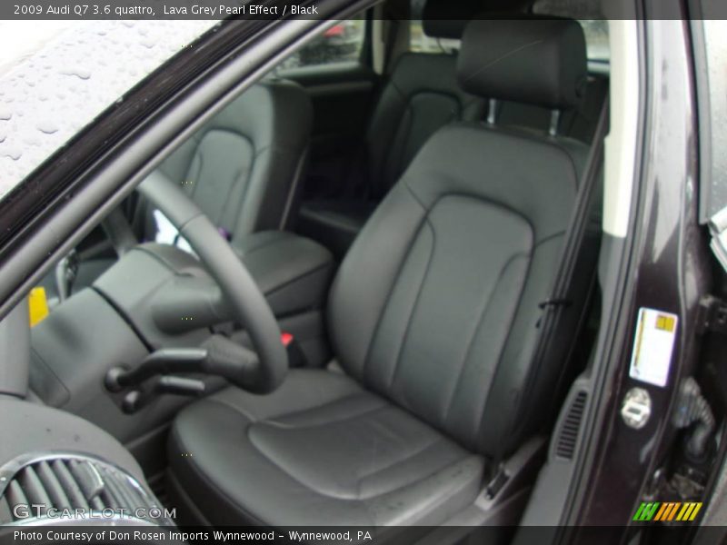 Lava Grey Pearl Effect / Black 2009 Audi Q7 3.6 quattro
