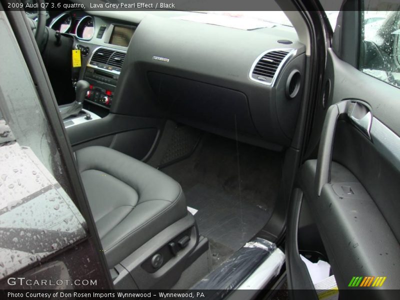 Lava Grey Pearl Effect / Black 2009 Audi Q7 3.6 quattro