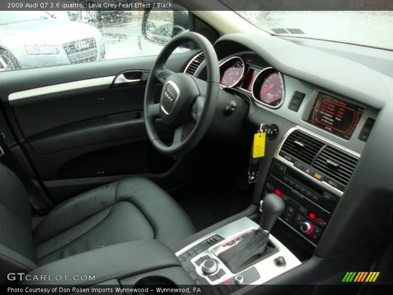 Lava Grey Pearl Effect / Black 2009 Audi Q7 3.6 quattro