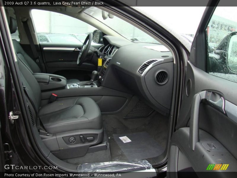 Lava Grey Pearl Effect / Black 2009 Audi Q7 3.6 quattro