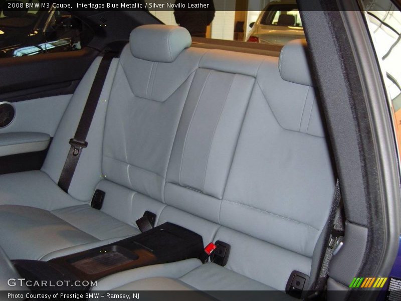 Interlagos Blue Metallic / Silver Novillo Leather 2008 BMW M3 Coupe