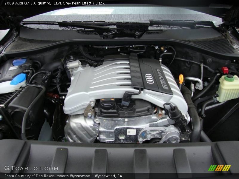 Lava Grey Pearl Effect / Black 2009 Audi Q7 3.6 quattro
