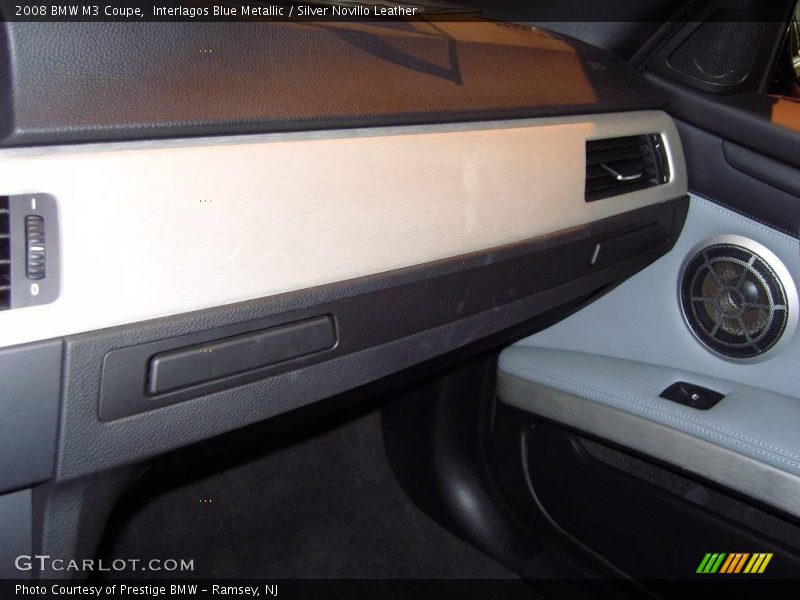 Interlagos Blue Metallic / Silver Novillo Leather 2008 BMW M3 Coupe