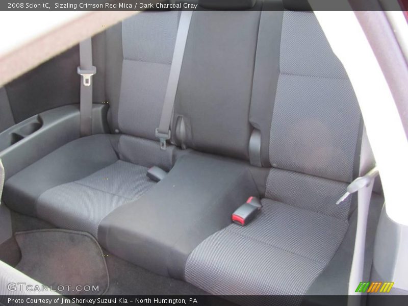 Sizzling Crimson Red Mica / Dark Charcoal Gray 2008 Scion tC