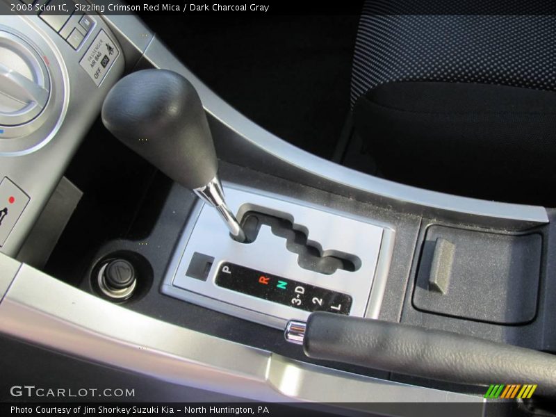 Sizzling Crimson Red Mica / Dark Charcoal Gray 2008 Scion tC