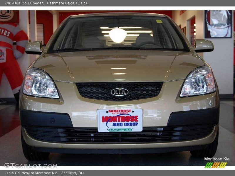 Cashmere Beige / Beige 2009 Kia Rio LX Sedan