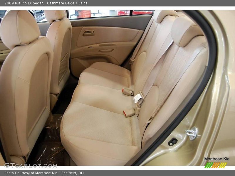 Cashmere Beige / Beige 2009 Kia Rio LX Sedan