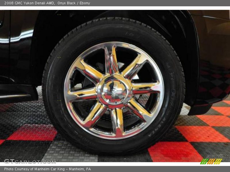 Onyx Black / Ebony 2008 GMC Yukon Denali AWD