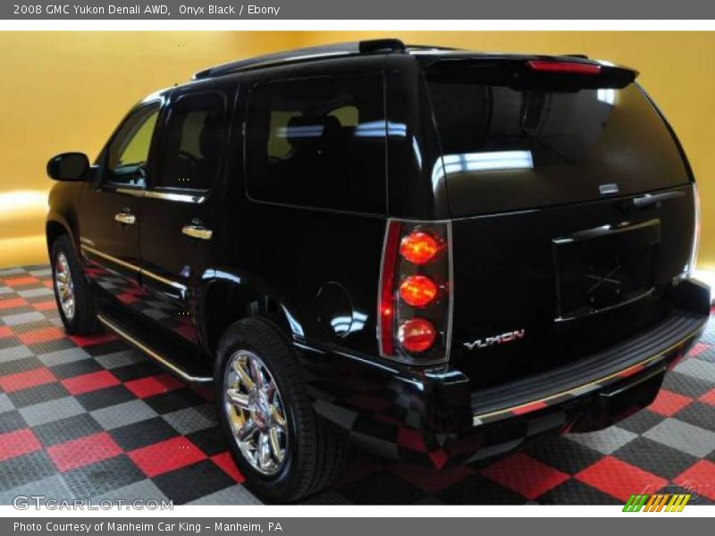 Onyx Black / Ebony 2008 GMC Yukon Denali AWD